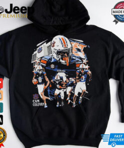 Cam Coleman Auburn Tigers NCAA football 90s graphic shirt