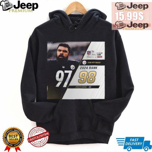 Cam Heyward Rank 98 The NFL Top 100 Players Of 2024 T Shirt