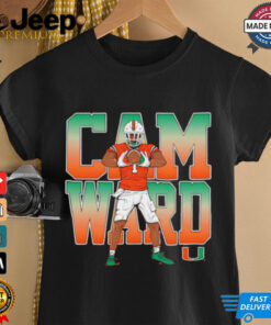 Cam Ward Miami Hurricanes Individual Caricature shirt