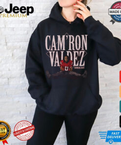 Cam’Ron Valdez Texas Tech Red Raiders Running Back College Player Name t shirt