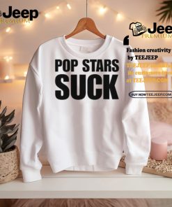 Camila Cabello Wearing Pop Stars Suck Shirt