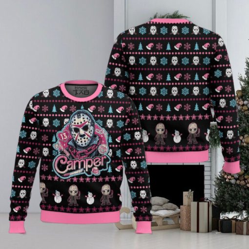 Camper Jason Voorhees Ugly Sweater