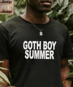 Camthe_Cameraman Billy Goth Thornton Wearing Goth Boy Summer Shirt