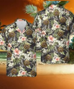 Canadian Army (Canadian Militia) 4th Hussars of Canada Hawaiian Shirt Aloha Beach Summer Shirt