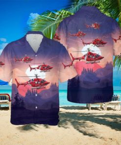 Canadian Coast Guard Bell 429 Global Ranger Hawaiian Shirt Beach Shirt For Men Women