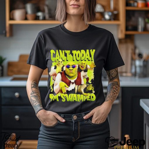 Can’t Today I’m Swamped Shrek vintage shirt
