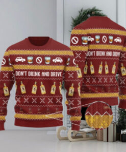 Caption Morgan Don’t Drink And Drive Ugly Sweater