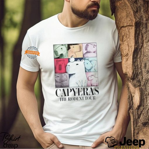 Capyeras Capybara The Rodent Tour T Shirt