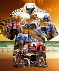 Car Old Vintage Hawaiian Shirt