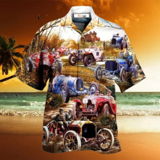 Car Old Vintage Hawaiian Shirt