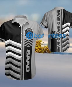 Car Racing Saab Arrow Pattern Hawaiian Shirt New Custom Name Gift