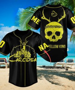Carcosa The Yellow King Custom Baseball Jersey