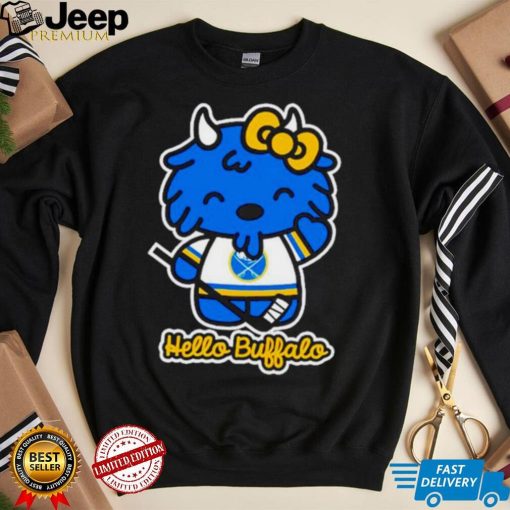 Carl Cordes Hello Buffalo hockey shirt