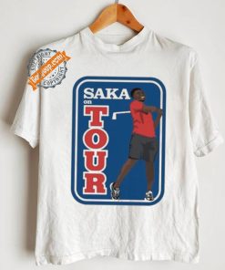 Carlbourkeart Saka On Tour Shirt