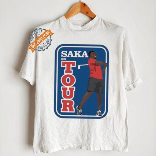 Carlbourkeart Saka On Tour Shirt