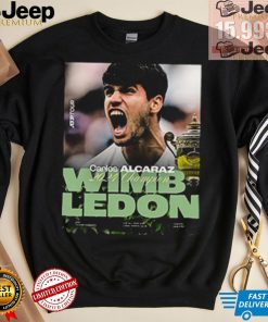 Carlos Alcaraz Is The 2024 Gentlemen Singles Champion Wimbledon ATP Tour London England shirt