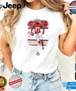 Carnell Tate #17 Ohio State Buckeyes Football Student Athlete Spotlight T Shirt