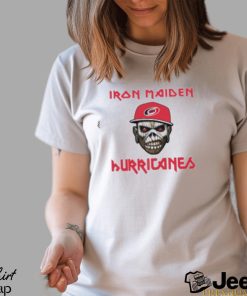 Carolina Hurricanes Iron Maiden Rock Band T Shirt
