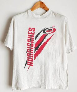 Carolina Hurricanes Starter White Color Scratch T Shirt