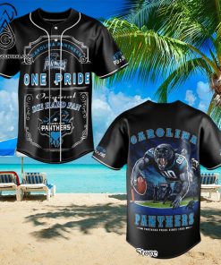 Carolina Panthers Classic All Over Print Baseball Jersey