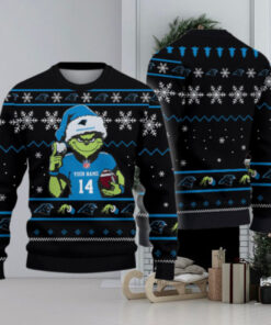 Carolina Panthers Custom Chrismas Ugly Sweater