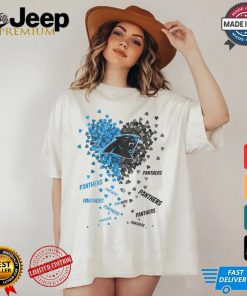 Carolina Panthers Heart Shirt