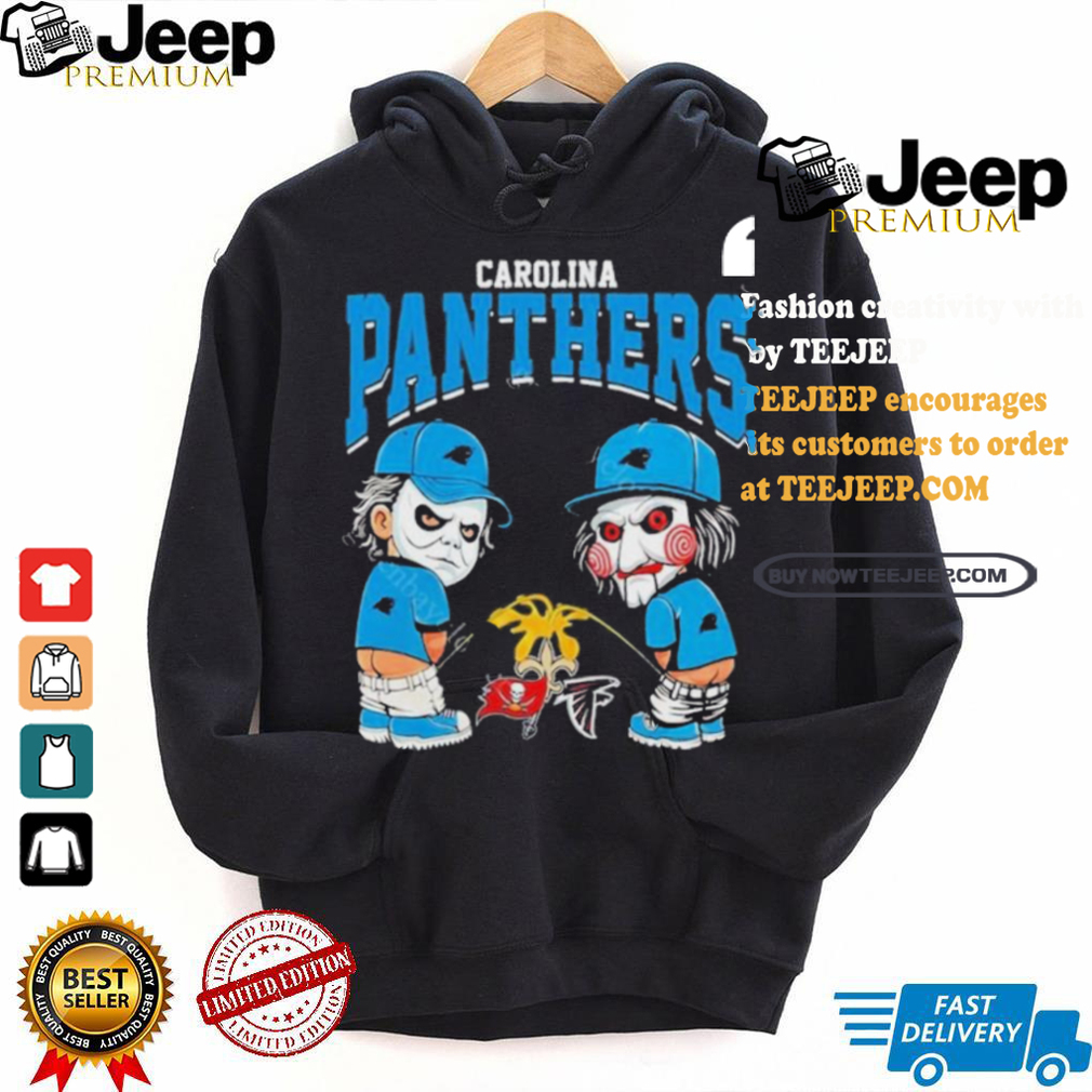 Carolina Panthers NFL Halloween Peeing Funny Shirt