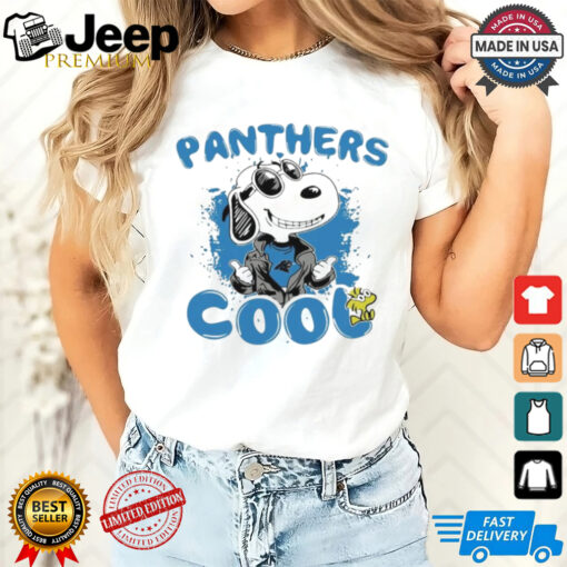 Carolina Panthers NFL Team Snoopy Joe Cool T Shirt