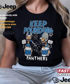 Carolina Panthers NFL x Homage x Beavis and Butt Head Unisex Tri Blend T Shirt