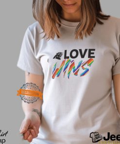 Carolina Panthers Pride Love Wins 2024 Shirt