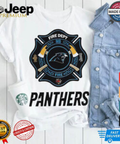 Carolina Panthers shirt Firefighter Appreciation logo shirt