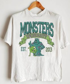 Cartoon Monsters university est 2013 shirt