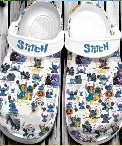 Cartoon Stitch Themed Clog Crocs