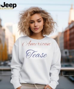 Casey Mae Wearing American Tease Shirt