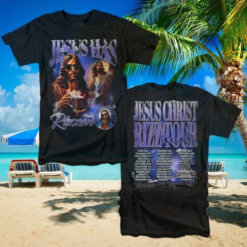 Casnafashion Jesus Rizz Tour Merch Edition Vintage 90s Shirt