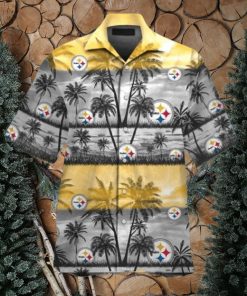 Casual Beachwear Pittsburg Steelers Hawaiian Shirt Short Sleeve