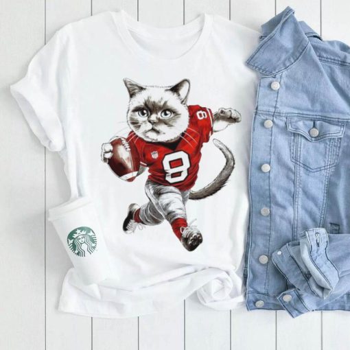 Cat American Football shirt