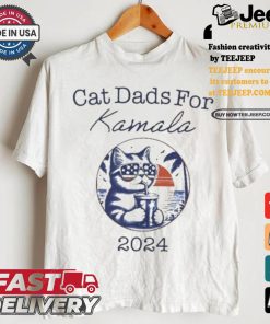 Cat Dads for Kamala Harris Men Cat 2024 Shirt