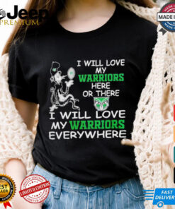 Cat in the hat I will love my New Zealand Warriors here or there everywhere shirt