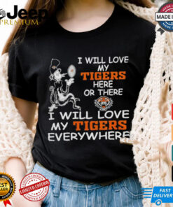 Cat in the hat I will love my Wests Tigers here or there everywhere shirt