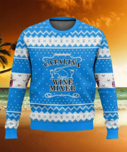 Catalina Wine Mixer Drink Ugly Christmas Sweater