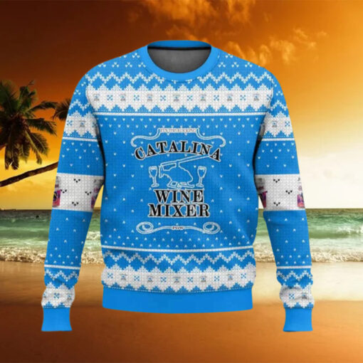 Catalina Wine Mixer Drink Ugly Christmas Sweater