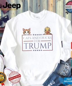 Cats And Ducks For Trump Trump Vance Shirt