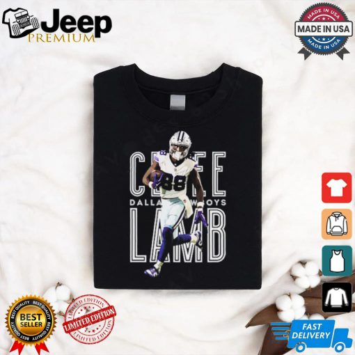 Cedee Lamb Cowboys Football T Shirt