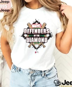 Celebrate Marvel’s Defenders Of The Diamond Baseball T shirt