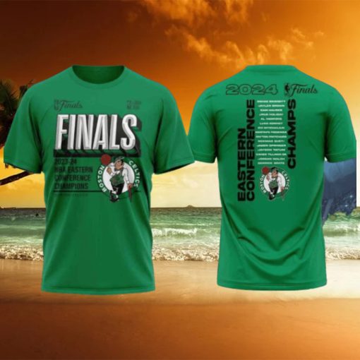 Celtics 2024 Eastern Conference Champions 3D Shirt