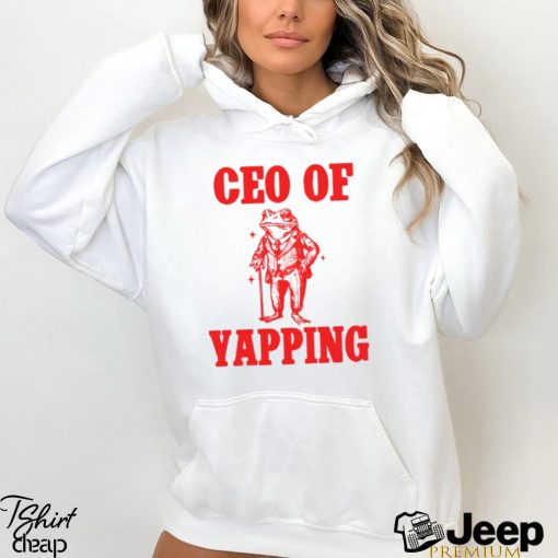 Ceo Of Yapping Frog T Shirt