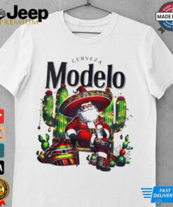 Cerveza Modelo santa claus merry christmas shirt