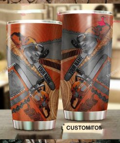 Chainsaw Personalized Tumbler