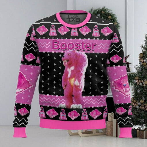 Chainsmoking Booster Jingle All the Way Ugly Sweater